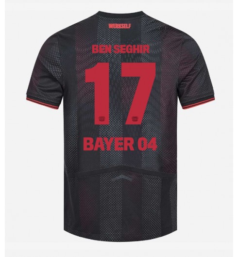 Bayer Leverkusen Eliesse Ben Seghir #17 Domácí Dres 2025-26 Krátký Rukáv Bayer Leverkusen Eliesse Ben Seghir #17 Domácí Dres 2025-26 Krátký Rukáv